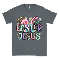Charcoal Heather silly rabbit easter jesus Classic Tee - Artiststas