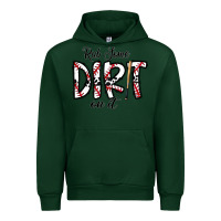 Forest Green rub somedirt on it baseball Urban Hoodie - CowhideDigitalArt