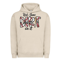 Pigment French Oak rub somedirt on it baseball Urban Hoodie - CowhideDigitalArt