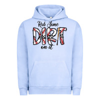 Pigment Grape Ice rub somedirt on it baseball Urban Hoodie - CowhideDigitalArt
