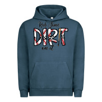 Pigment Midnight Navy rub somedirt on it baseball Urban Hoodie - CowhideDigitalArt