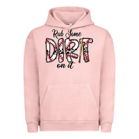 Pigment Salmon rub somedirt on it baseball Urban Hoodie - CowhideDigitalArt