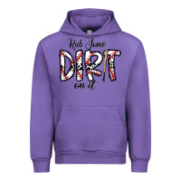 Tulip rub somedirt on it baseball Urban Hoodie - CowhideDigitalArt