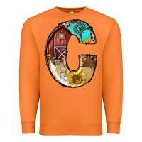 Carrot farm life alphabet lowercase letters c Premium Sweatshirt - BundleAndBundleShop