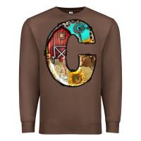 Chestnut farm life alphabet lowercase letters c Premium Sweatshirt - BundleAndBundleShop
