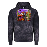 Cloud Black Halloween tractor Vintage Hoodie - RanaPortraitStore