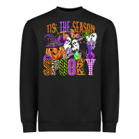 Black tis the season to be spooky Heavyweight Sweatshirt - CowGirlArtShop