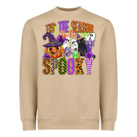 Mushroom tis the season to be spooky Heavyweight Sweatshirt - CowGirlArtShop