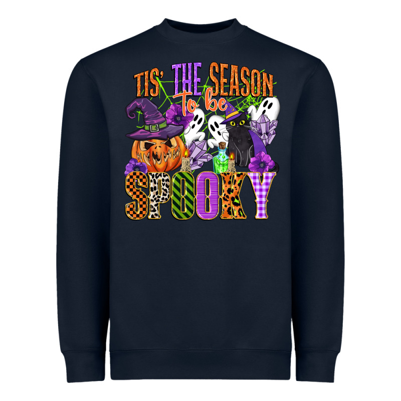 Tis The Season To Be Spooky Heavyweight Sweatshirt by CowGirlArtShop | Teevron