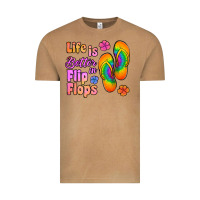 Vintage Camel life is better in flip flops Vintage Tee - Jasminsmagicworld