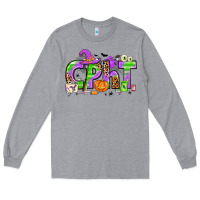 Heather Grey Halloween CPHT Pharmacy Technician Long Sleeve Tee - texasbilliewilder