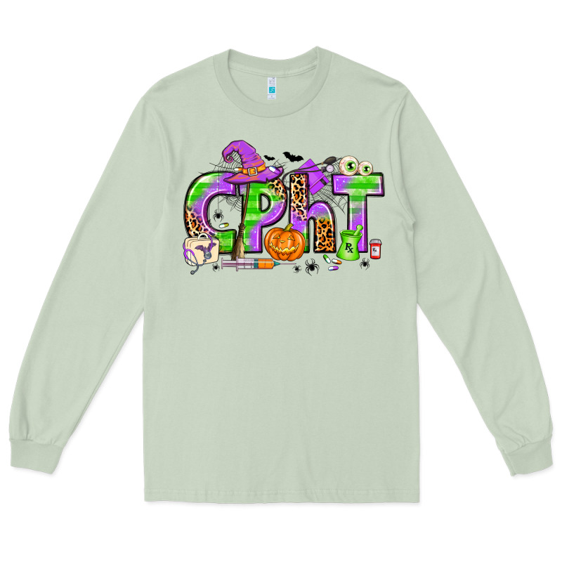 Halloween Cpht Pharmacy Technician Long Sleeve Tee by texasbilliewilder | Teevron