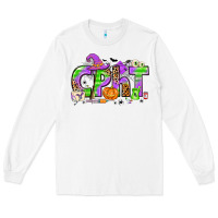 White Halloween CPHT Pharmacy Technician Long Sleeve Tee - texasbilliewilder