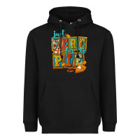 Black Just Here For The Pie Heavyweight Hoodie - FaDigitalArtStudio