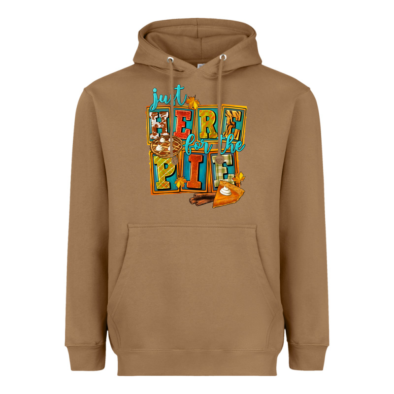 Just Here For The Pie Heavyweight Hoodie by FaDigitalArtStudio | Teevron