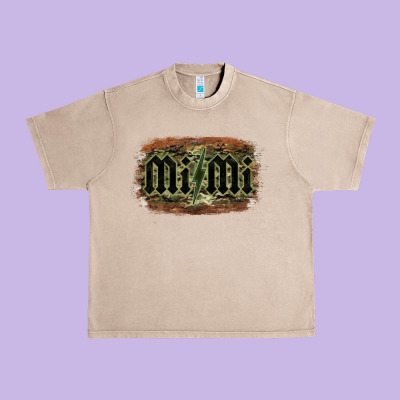 Camouflage Patterned Mimi Tried Urban Heavy Tee Designed By Bettercallsaul