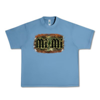 Pebble Blue Camouflage Patterned Mimi Tried Urban Heavy Tee - Bettercallsaul