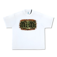 White Camouflage Patterned Mimi Tried Urban Heavy Tee - Bettercallsaul