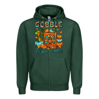 Sports Green Gobble Til You Wobble Coffee Mug Zipper Hoodie - FaDigitalArtStudio