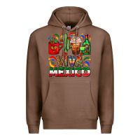 Chestnut Viva Mexico Coffee Cups With Cactus And Tequila Premium Hoodie - FaDigitalArtStudio