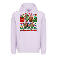 Lilac Viva Mexico Coffee Cups With Cactus And Tequila Premium Hoodie - FaDigitalArtStudio