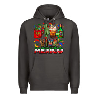 Smoke Viva Mexico Coffee Cups With Cactus And Tequila Premium Hoodie - FaDigitalArtStudio