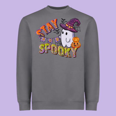 Stay Spooky Heavyweight Sweatshirt Designed By Cowgirlartshop