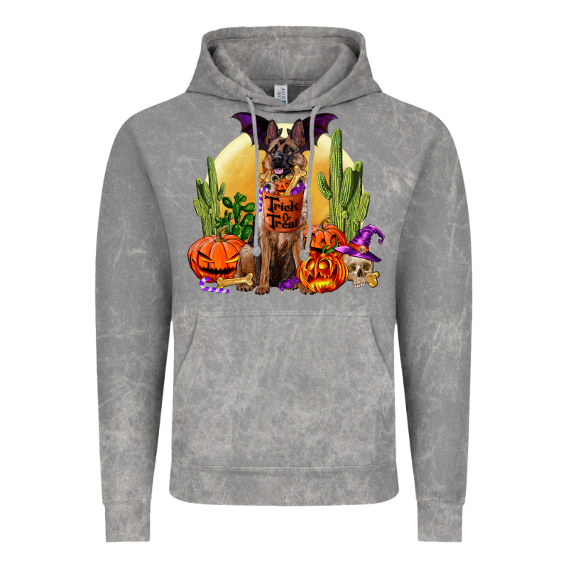 Halloween German Shepherd Vintage Hoodie by RanaPortraitStore | Teevron