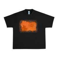 Black gemstone orange leopard background Urban Heavy Tee - JahusDesignShop