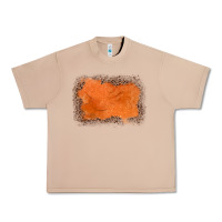 Burro gemstone orange leopard background Urban Heavy Tee - JahusDesignShop