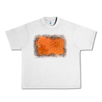 Lunar Rock gemstone orange leopard background Urban Heavy Tee - JahusDesignShop