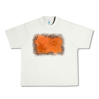 Pistachio gemstone orange leopard background Urban Heavy Tee - JahusDesignShop