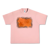 Salmon gemstone orange leopard background Urban Heavy Tee - JahusDesignShop