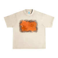 Sandshell gemstone orange leopard background Urban Heavy Tee - JahusDesignShop