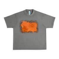 Tornado gemstone orange leopard background Urban Heavy Tee - JahusDesignShop