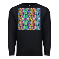 Black dna seamless pattern Premium Sweatshirt - BundleAndBundleShop