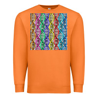 Carrot dna seamless pattern Premium Sweatshirt - BundleAndBundleShop