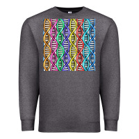 Charcoal Heather dna seamless pattern Premium Sweatshirt - BundleAndBundleShop