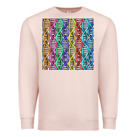 Pale Pink dna seamless pattern Premium Sweatshirt - BundleAndBundleShop