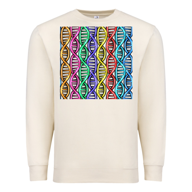 Dna Seamless Pattern Premium Sweatshirt by BundleAndBundleShop | Teevron