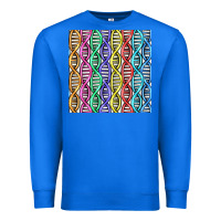 True Royal dna seamless pattern Premium Sweatshirt - BundleAndBundleShop