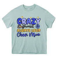 Arona crazy proud always loud cheer mom Heavy Core Tee - MaliasSmallBusiness