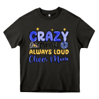Asphalt crazy proud always loud cheer mom Heavy Core Tee - MaliasSmallBusiness