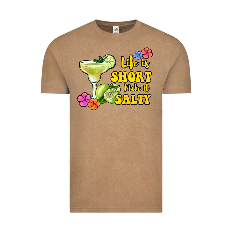 Life Is Short Make It Salty Vintage Tee by Jasminsmagicworld | Teevron