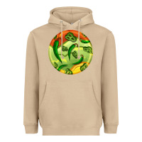 Mushroom hispanic heritage month round earrings 1 Heavyweight Hoodie - BundleAndBundleShop