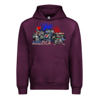 Mauve Wine america Urban Hoodie - SublimationCraftShop