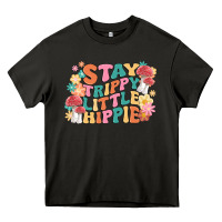 Asphalt stay trippy little hippie Heavy Core Tee - MaliasSmallBusiness