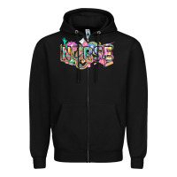 Black Nurse Zipper Hoodie - FaDigitalArtStudio