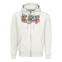Oatmeal Heather Nurse Zipper Hoodie - FaDigitalArtStudio