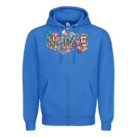True Royal Nurse Zipper Hoodie - FaDigitalArtStudio